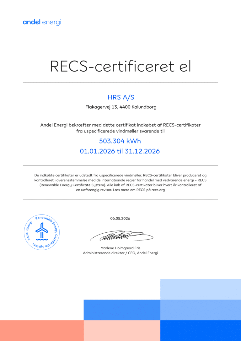 RECS Certificate